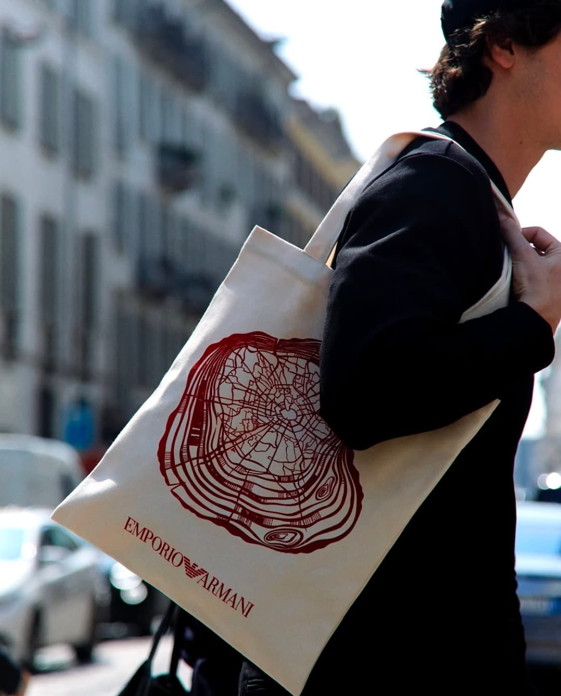 Hand-drawn artwork applied to installation graphics
